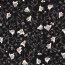 Chiffon Fiori Astratti Nero