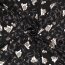 Chiffon Fiori Astratti Nero