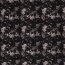 Crepe Abstract flowers black