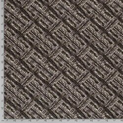 Crepe Abstract pattern black
