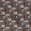 Polyesterjersey Patchwork - weinrot