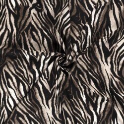 Viscose tiger pattern