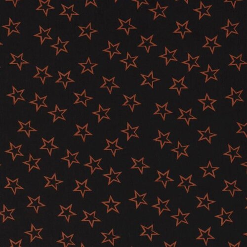 Viscose stars rust red