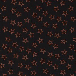 Viscose stars rust red