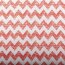 Decoratieve stof zigzag oranje linnen look