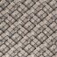 Decorative fabric black baby blue checkered with stars linen look