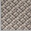 Decorative fabric black baby blue checkered with stars linen look