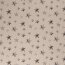 Decoratieve stof, lichtblauw, grijs, geruite sterren, linnen look