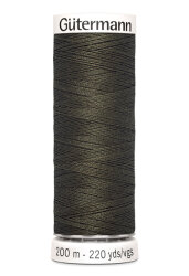 Gütermann 200m No. 673 - dark bamboo All-rounder