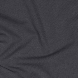 Cotton jersey organic *Gerda* - graphite grey