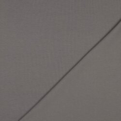 Jersey de algodón orgánico *Gerda* - gris guijarro