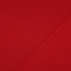 Jersey de algodón orgánico *Gerda* - rojo oscuro