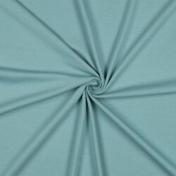 Katoenen tricot bio *Gerda* - oceaanblauw