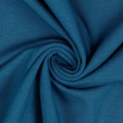 Jersey de algodón orgánico *Gerda* - azul...