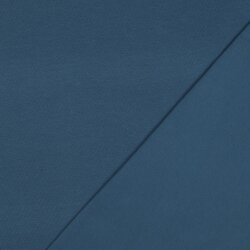 Jersey di cotone organico *Gerda* - blu acciaio
