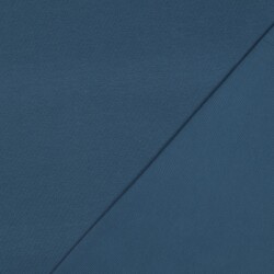Katoenen tricot bio *Gerda* - staalblauw