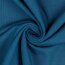Jersey di cotone organico *Gerda* - blu acciaio