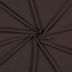Cotton jersey organic *Gerda* - dark brown