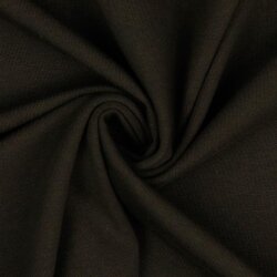 Jersey de algodón orgánico *Gerda* - marrón oscuro