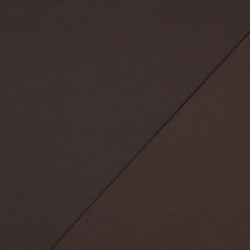 Cotton jersey organic *Gerda* - dark brown