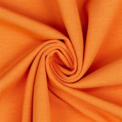 Katoenen tricot bio *Gerda* - zacht oranje