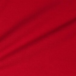 Jersey de algodón orgánico *Gerda* - rojo fuego