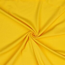 Cotton jersey organic *Gerda* - sunshine yellow