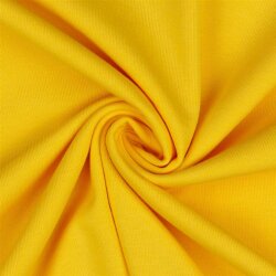 Katoenen tricot bio *Gerda* - zonnig geel