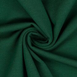 Jersey de algodón orgánico *Gerda* - verde oscuro