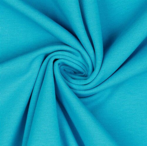 Maglia di cotone organico *Gerda* - blu acqua