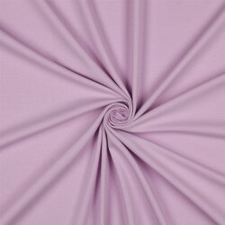 Katoenen tricot bio *Gerda* - licht lavendel