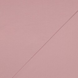 Katoenen tricot bio *Gerda* - parelroze