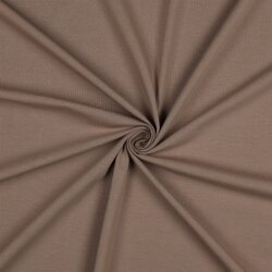 Katoenen tricot bio *Gerda* - taupe