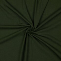 Cotton jersey organic *Gerda* - dark forest green