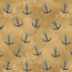 French Terry Organic Digital Anchor - ochre