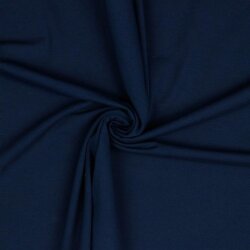 Jersey di cotone *Vera* - blu scuro