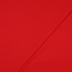 Jersey di cotone *Vera* - rosso