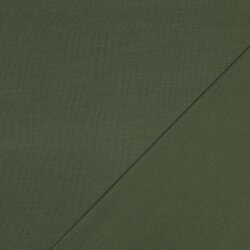 Katoenen jersey *Vera* - bosgroen