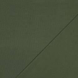 Jersey di cotone *Vera* - verde bosco
