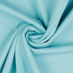 Jersey di cotone *Vera* - blu ghiaccio