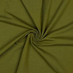 Jersey di cotone *Vera* - verde cetriolo