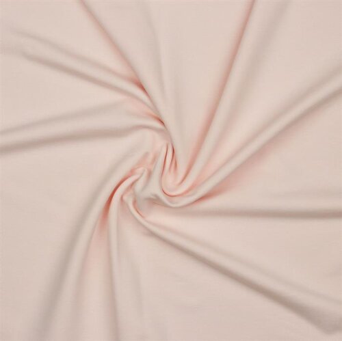 French Terry Bio~Organic - rosa pallido chiaro