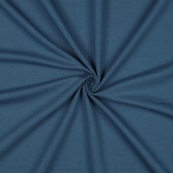 French Terry Bio~Organic - blu acciaio