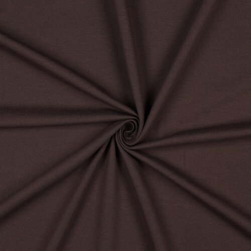 French Terry Bio~Organic - marron foncé
