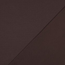 French Terry Bio~Organic - marron foncé