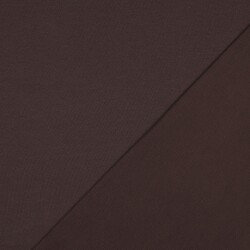 French Terry Bio~Organic - marrón oscuro