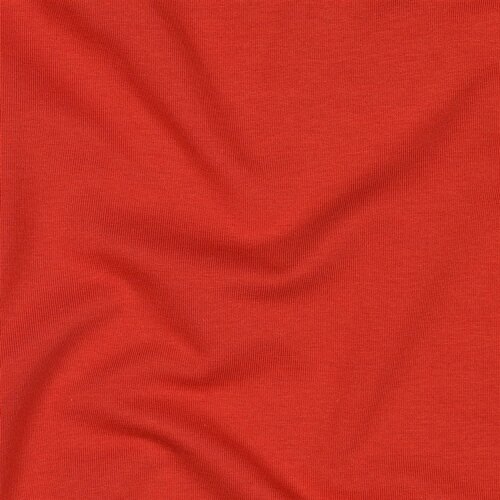 French Terry Bio~Organic - rouge-orange