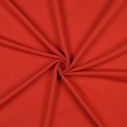 French Terry Bio~Organic - rosso arancio