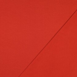 French Terry Bio~Organic - rosso arancio