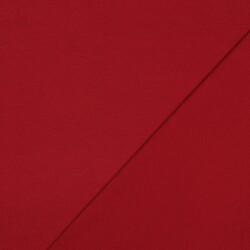 French Terry Organic~Orgánico - rojo vino oscuro